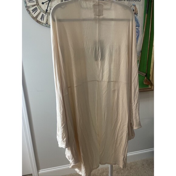 New Chaser Glitter Open Front Cardigan Size M/L - Picture 5 of 5